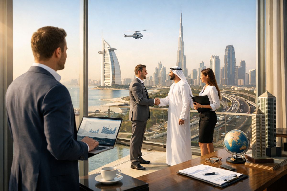 A turizmustól az üzletig: hogyan vált Dubaj a világ egyik legnépszerűbb vállalkozói célpontjává?